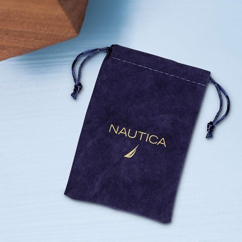 Nautica Curb Chain ID Bracelet for Men Stainless Steel 8 Inches in Saudi Arabia
