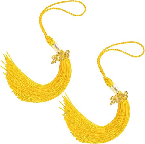 2026 Tassel Graduation, 2 Pcs Black Graduation Tassel 2026, Graduations Tassels with 2026 Year Gold Charms for Grad Cap Hat Accessories Ceremonies Memorial Graduations Party Decorations in Saudi Arabia