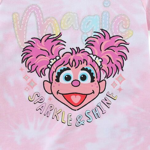 Sesame Street Abby Cadabby Girls Short Sleeve T-Shirt and Shorts Set for Toddler in Kuwait