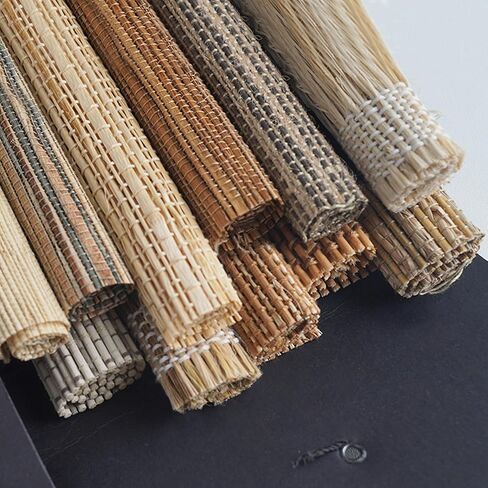 Cordless Woven Roman Shades Fabric Sample(Series A1-H) in Saudi Arabia