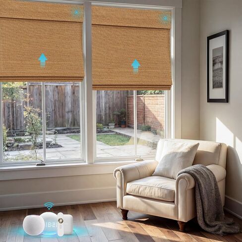 Cordless Woven Roman Shades Fabric Sample(Series A1-H) in Saudi Arabia