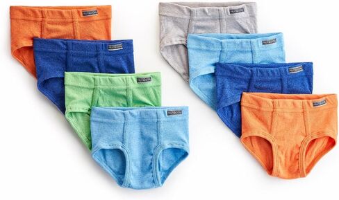 Fruit of the Loom 4T/5T Toddler Boys Signature Ultra Soft Briefs 8 Pack Multi in Kuwait