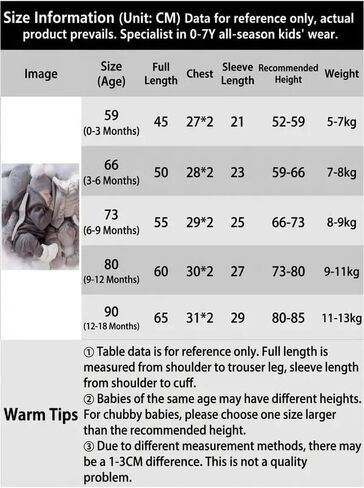 Kids Hooded One-Piece Outerwear with Bunny Ears Gray Ribbed Long Sleeve Zip Front Casual Outfit for Cooler Days (Grey,59) in Kuwait
