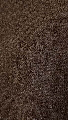 RHYTHM Men's Mohair Button Up Knit in Kuwait