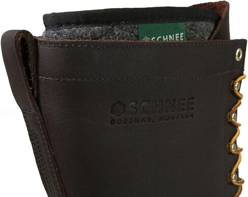 SCHNEE'S Extreme 13" Insulated Boots, 1000g Thinsulate, Oil Tanned Leather, Advantage Outsole, Brown in Saudi Arabia