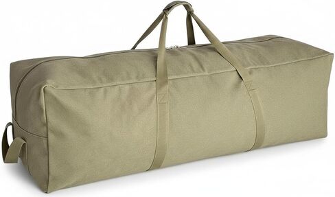 DoYiKe Extra Large Canvas Travel Duffle Bag Heavy Duty, Sports Travel Military Camping Tent Storage in Saudi Arabia