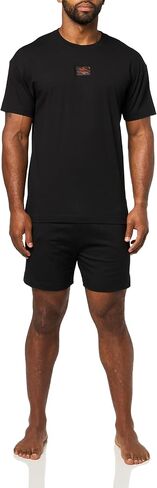 HUGO Men's Center Logo Cotton Short Set in Kuwait