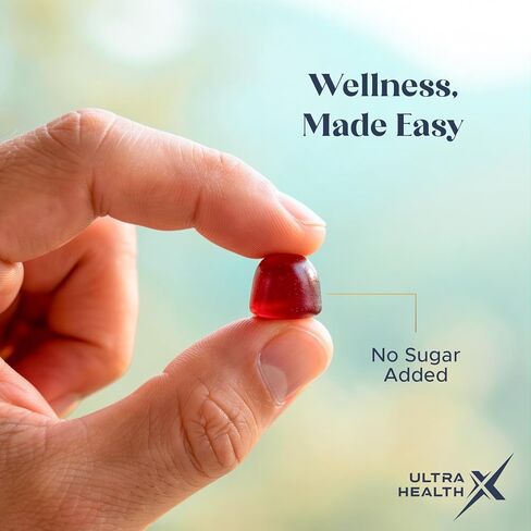 UHX Himalayan Shilajit Pure Gummy for Men & Women - Gomitas de Shilajit para Hombre - Sugar & Gluten Free - Natural Raspberry Watermelon Flavor & Color – Non-GMO – Vegan Friendly in Saudi Arabia