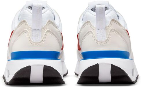 حذاء الجري Nike Air Max Dawn للرجال، أبيض/أحمر - أزرق فاتح-أسود، 8.5 M US in Kuwait