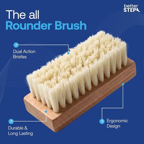 Shoe Cleaner Kit | Sneaker Cleaner (4 oz) with & Bristle Brush, Up to 100+ Washes, for All Washable Shoe Types in Saudi Arabia