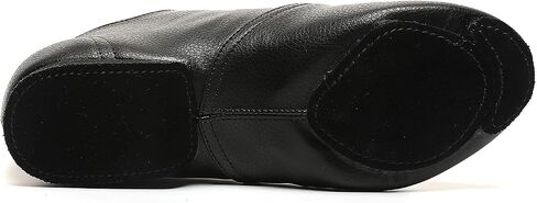 Lace Up Jazz Dance Shoes Lether Split Sole Jazz Dance Shoe for Women Adult, Black in Saudi Arabia