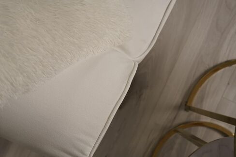 MASTERS OF COVERS UPPLAND Loveseat Cover Replacment Slipcover Made for IKEA UPPLAND Loveseat Slipcover (Not Ektorp)-Not Include Sofa-White in Saudi Arabia