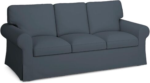 MASTERS OF COVERS UPPLAND Loveseat Cover Replacment Slipcover Made for IKEA UPPLAND Loveseat Slipcover (Not Ektorp)-Not Include Sofa-White in Saudi Arabia