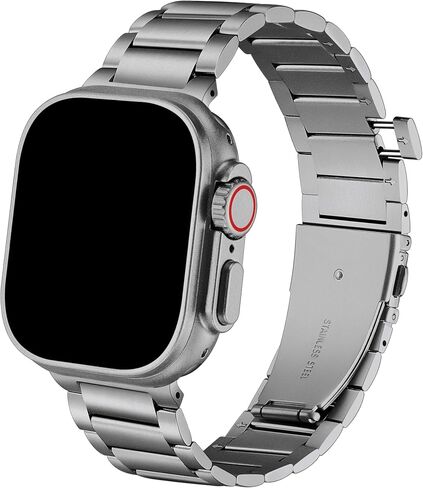 Libra Gemini Compatible for Apple Watch Band 49mm 46mm 45mm 44mm 42mm 41mm 40mm 38mm, Replacement Stainless Steel Metal Band for iWatch Ultra 3 2 1 SE 3 2 1 Series 11 10 9 8 7 6 5 4 3 2 1 in Kuwait