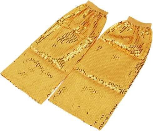 Sequins Leg Warmers Sparkle Sleeves 80 Knee High Socks for Women Girls Cover Gifts Trendy Sleeves in Kuwait