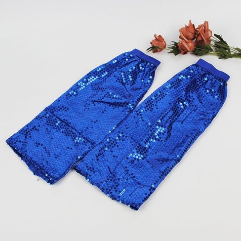 Sequins Leg Warmers Sparkle Sleeves 80 Knee High Socks for Women Girls Cover Gifts Trendy Sleeves in Kuwait