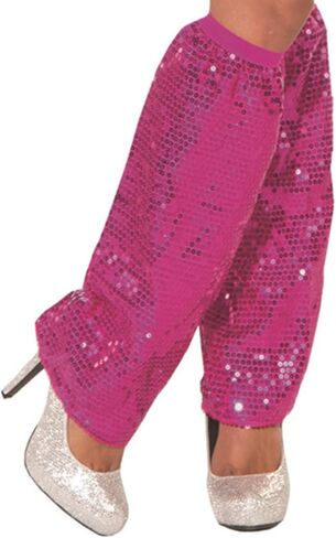 Sequins Leg Warmers Sparkle Sleeves 80 Knee High Socks for Women Girls Cover Gifts Trendy Sleeves in Kuwait