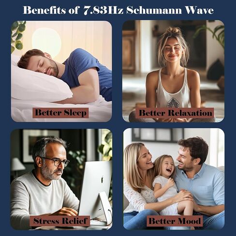 7.83Hz Schumann Resonance Generator, Ultra Low Frequency Generator for Healing, 0.01Hz-299kHz Frequency Healing Device with USB and Acrylic Case in Kuwait