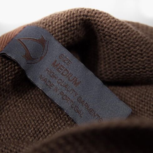 Musterbrand Assassin's Creed Men Knit Cardigan Musketeer Brown XXL in Saudi Arabia