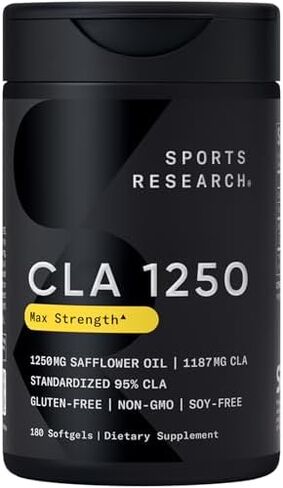 مجموعة فيتامينات متعددة من Sports Research® - CLA 1250 مجم مشتقة من زيت القرطم، وفيتامين د3 5000 وحدة دولية + ك2 100 ميكروجرام، وزيت سمك ألاسكا أوميجا 3 1250 مجم · غير معدل وراثيًا · خالي من الغلوتين والصويا in Kuwait