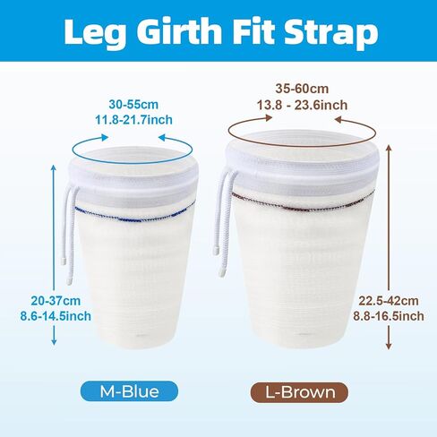Catheter Leg Bags Holder with 2PCS, Catheter Stabilization Device for Men or Women, Drawstring Design to Secure Urine Bags for Legs(Medium Size) in Saudi Arabia