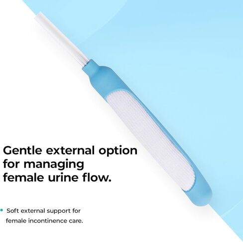20 Pack Female External Catheter for Women, Disposable, Soft Latex, Non Invasive, External Urinary Catheter, Leak Resistant, Fits Most Suction Systems, Home Care in Kuwait