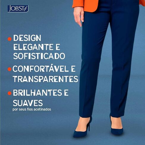 BSN Medical 119744 Jobst Ultra Sheer Compression Stocking, Knee High, 20-30mmHg, Open Toe, Large, Natural in Kuwait