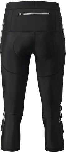 UV Protection Ice Silk Hoodie Towel & 3D Slim Cycling Capris Pants Outdoor Workout Combo in Kuwait