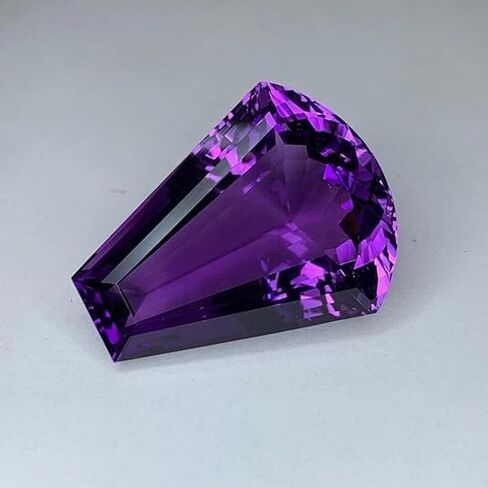 50 Ct Natural Purple Amethyst Fancy Shape Certified Loose Gemstone for Jewellery Making in Kuwait