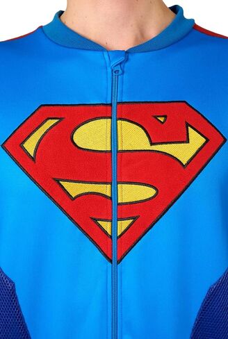 Opposuits Adult Superman Onesie – DC Comics One-Piece Pajamas – Loose Fit – Including Pockets in Saudi Arabia