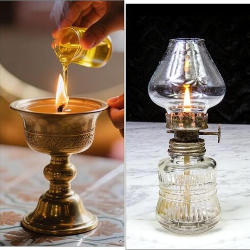 25 PCS 1/4" Oil Lamp Wicks Round Cotton Kerosene Oil Lamp Long Wicks Burner Lamp Wicks Replacement for Oil Lamp Candle Lamp Burner Kerosene Lantern in Saudi Arabia