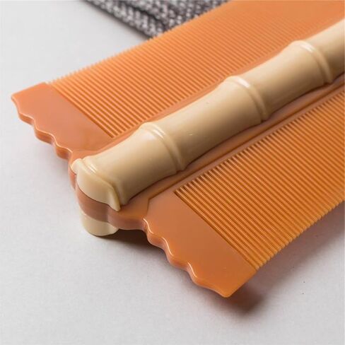 Fine Tooth Flea Comb for Dogs & Cats, Pet Grooming Comb for Removing Flea Lice Dander Loose Hair in Kuwait