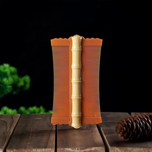 Fine Tooth Flea Comb for Dogs & Cats, Pet Grooming Comb for Removing Flea Lice Dander Loose Hair in Kuwait