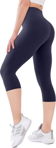 SUNCLOVE High Waisted Leggings for Women Tummy Control Buttery Soft Yoga Pants Womens Gym Workout Running Leggings in Kuwait