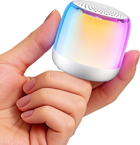 Glocusent Nano-Glow Portable Sound Machine, 35 Soothing Sounds & Night Light for Kids Adults, White Noise Sound Machine with Bluetooth, Timer, Memory, Ideal Travel Companion & Nursery Must-Have in Kuwait