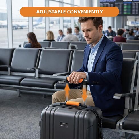 Suitcase Handle Wraps, Luggage Handle Wraps for Suitcase, 8-Pack Multi-Color Set with Comfortable Grip Design, Durable Material for Travel Protection and Easy Identification in Kuwait