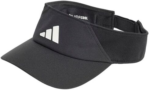 adidas Unisex-Adult Climacool Visor,Black/White,One Size Fits Most in Saudi Arabia