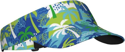 Sports Sun Visor Hats Adjustable Men Women Lightweight Packable Cooling Empty Top Visor Hat for Running, Tennis, Golf in Saudi Arabia