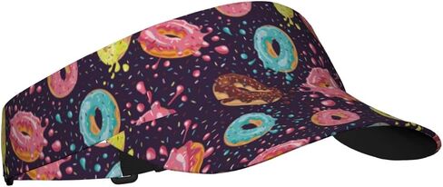 Sports Sun Visor Hats Adjustable Men Women Lightweight Packable Cooling Empty Top Visor Hat for Running, Tennis, Golf in Saudi Arabia