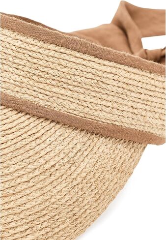 Lack of Color Unisex Linen Visor Natural One Size in Kuwait