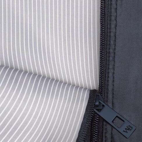 WallyBags 60" Premium Tri-Fold Garment Bag, White BRIDE Embroidery in Saudi Arabia