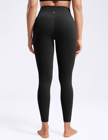 ENERBLOOM No Front Seam Workout Leggings for Women 25"/28" Yoga Pants Athletic High Waisted Lounge Pilates Gym Tights in Saudi Arabia