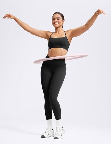 ENERBLOOM No Front Seam Workout Leggings for Women 25"/28" Yoga Pants Athletic High Waisted Lounge Pilates Gym Tights in Saudi Arabia