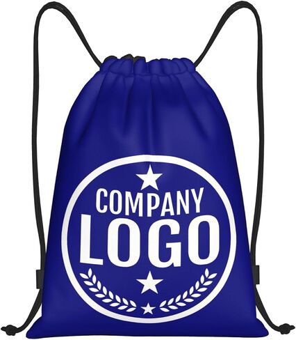 10-1000PCS Custom Backpack With Logo Custom Drawstring Bags Personalized Backpack Customized Shopping Bags Your Design Here Bulk For Sports Black in Kuwait