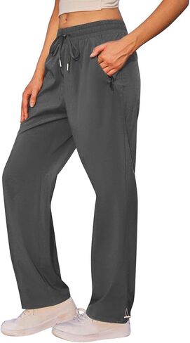Womens Sweatpants Wide Leg Casual Loose Lounge Pants 2025 Baggy Fall Drawstring Athletic Sweat Pant with Pockets in Kuwait