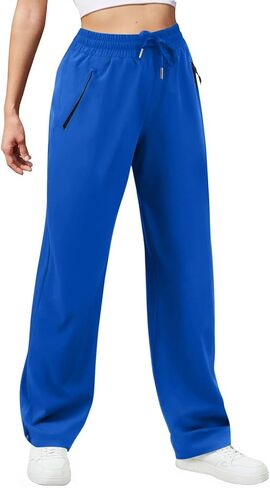 Womens Sweatpants Wide Leg Casual Loose Lounge Pants 2025 Baggy Fall Drawstring Athletic Sweat Pant with Pockets in Kuwait