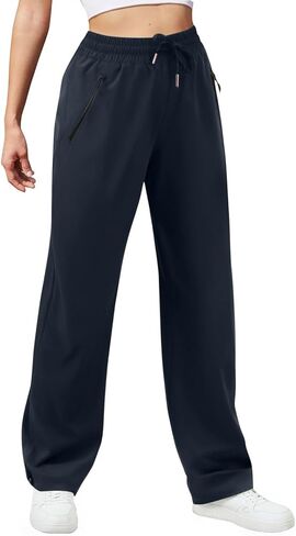 Womens Sweatpants Wide Leg Casual Loose Lounge Pants 2025 Baggy Fall Drawstring Athletic Sweat Pant with Pockets in Kuwait