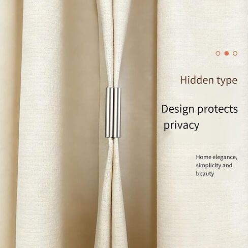 New Cross-Border Magnetic Curtain Blackout Buckle Magnetic Curtain Closure Buckle Nail Free and Seam Free Home 10 Pieces in Saudi Arabia