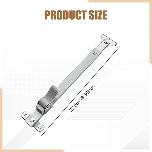 Window Stays for DIY Enthusiasts – Lightweight Model – Easy Installation, Flat Fixed Base in Kuwait