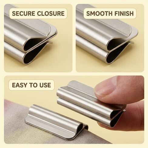 15Pairs Magnetic Curtain Clips, Curtain Magnets Closure, Curtain Clips to Hold Curtains Closed Set for Light Blocking, Minimalist Clips for Indoor and Outdoor Use in Saudi Arabia